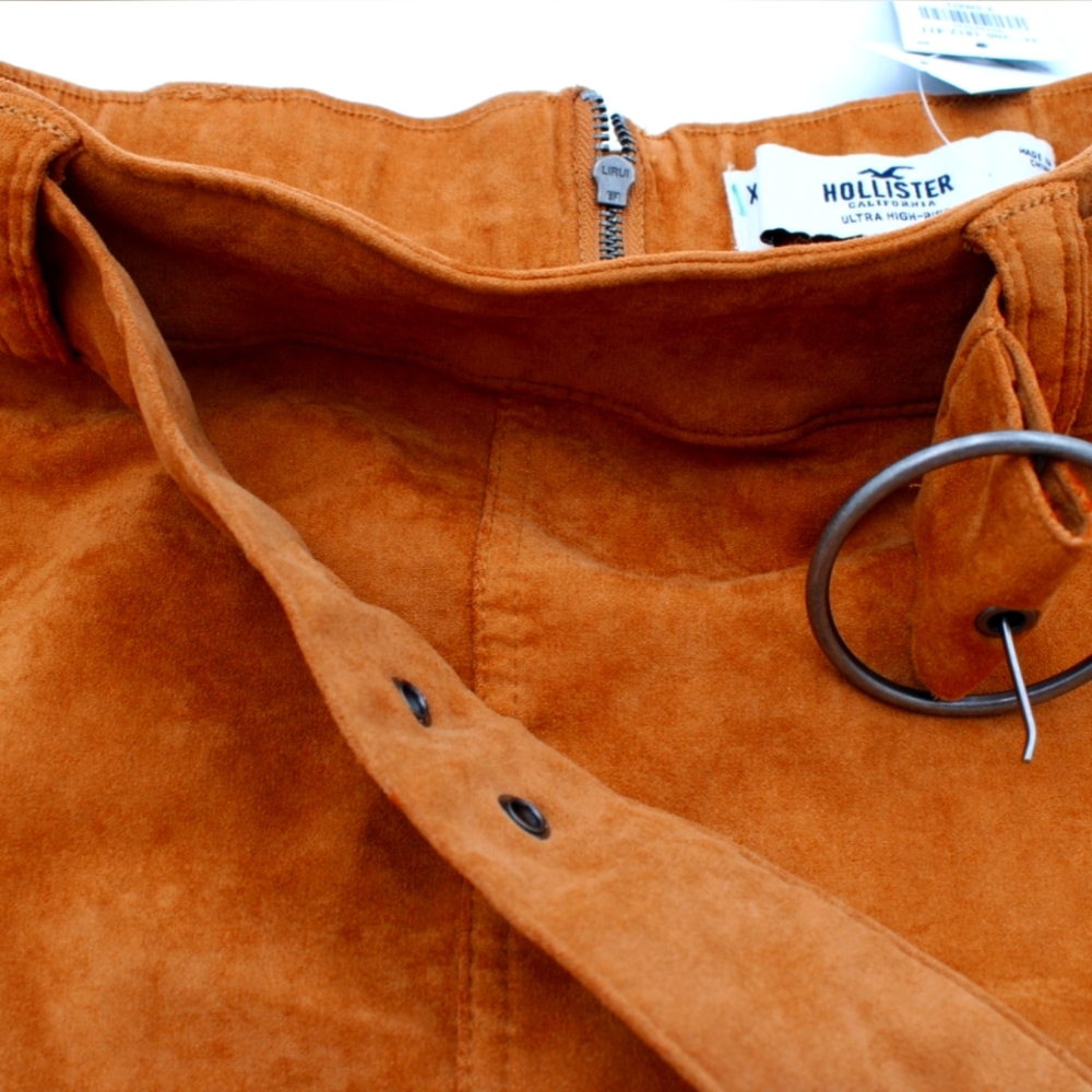 NWT Hollister Ultra High-Rise Mini Skirt – XS – Tan - Picture 6 of 6